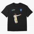 Vini Jr Oversized T-Shirt Keep the Legacy of the FIFA World Cup 2026 USA Canada Mexico Journey through Neymar, Haaland and Cristiano Ronaldo Highlights, Netherlands Pride, Championship Spirit, Famous Goals, Roaring Crowds and International Football
