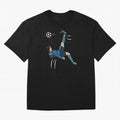 Cristiano Ronaldo Bicycle Kick Oversized T-Shirt Carry FIFA World Cup 2026 USA Canada Mexico Filled with Cristiano Ronaldo, Germany Energy, Tournament Hype, Historic Matchups, Family Viewing Parties and Global Sports Pride; Made for Collectors Who