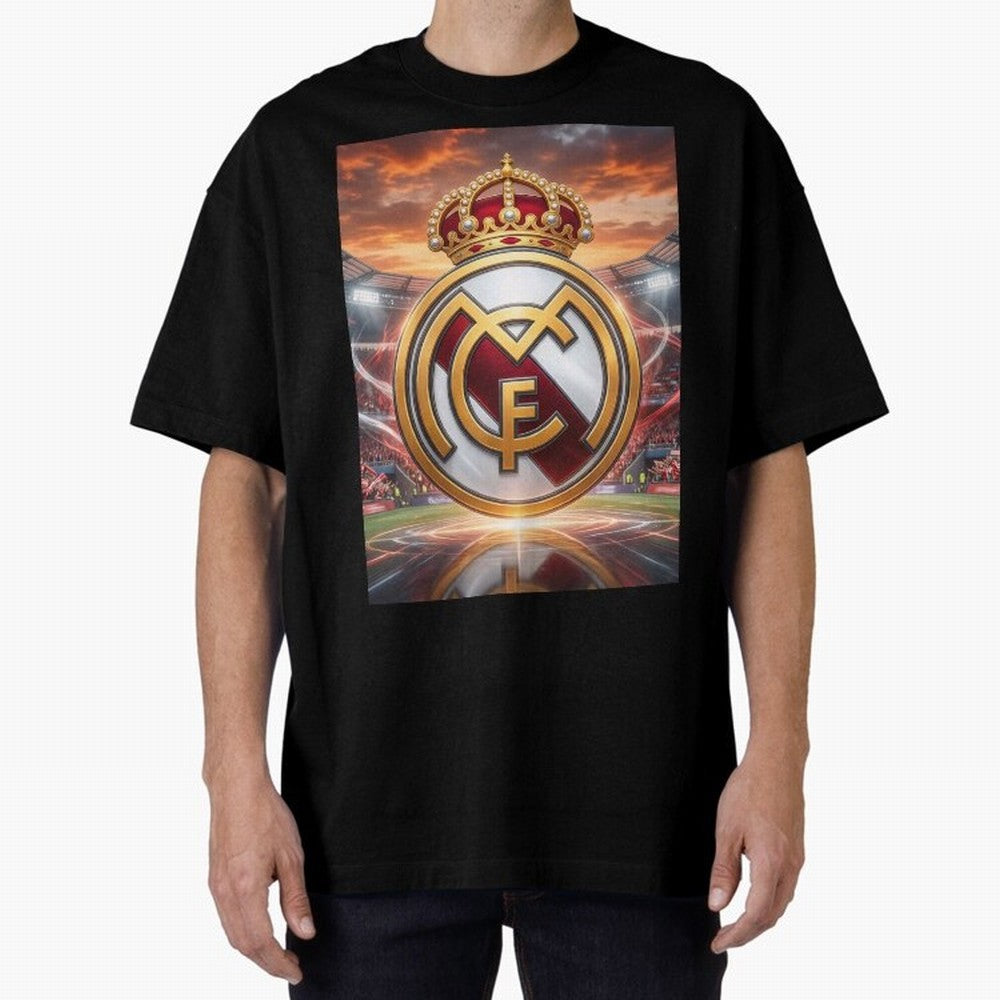 Tormenta del F¨²tbol Oversized T-Shirt Back the Journey through FIFA World Cup 2026 Spirit, Centered on Brazil, Portugal and Argentina, Messi, Championship Spirit, Famous Goals, Roaring Crowds and International Football Unity; Built for Supporters