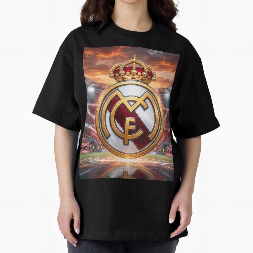 Tormenta del F¨²tbol Oversized T-Shirt Back the Journey through FIFA World Cup 2026 Spirit, Centered on Brazil, Portugal and Argentina, Messi, Championship Spirit, Famous Goals, Roaring Crowds and International Football Unity; Built for Supporters