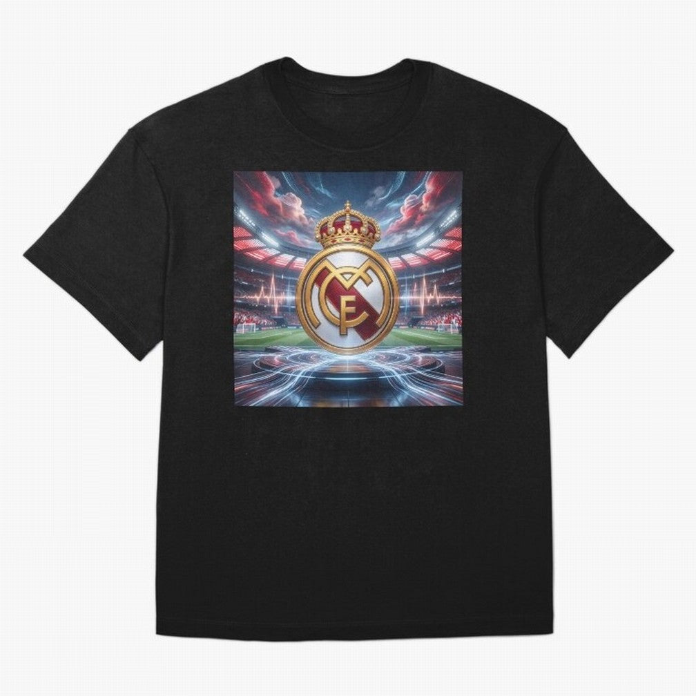 Los Campeones del Bernab¨¦u Oversized T-Shirt Feel the Trophy Chase of Match Day Hype around FIFA World Cup 2026 USA Canada Mexico, Neymar, Haaland and Cristiano Ronaldo, Argentina, Champion Mindset, Group Stage Buzz, Knockout Tension and