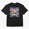 Los Campeones del Bernab¨¦u Oversized T-Shirt Feel the Trophy Chase of Match Day Hype around FIFA World Cup 2026 USA Canada Mexico, Neymar, Haaland and Cristiano Ronaldo, Argentina, Champion Mindset, Group Stage Buzz, Knockout Tension and