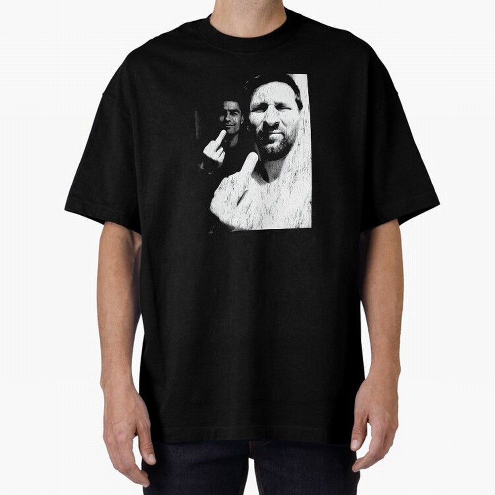 Cristiano Ronaldo & Messi Vintage Oversized T-Shirt Bring a Champion Mindset to FIFA World Cup 2026 Highlighting Cristiano Ronaldo, Haaland and CR7, Argentina and Brazil Energy, Vintage Soccer Flavor, Modern Football Stars, National Flags and Final