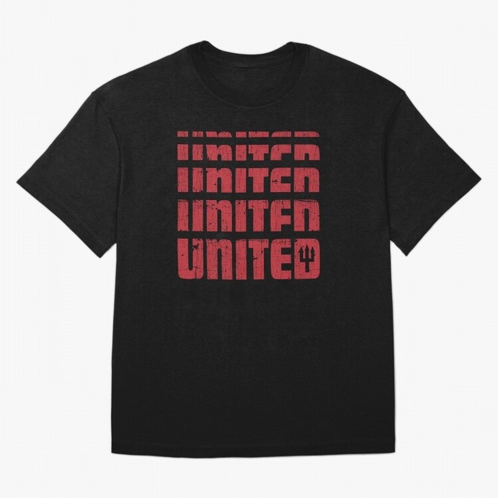 United United United Oversized T-Shirt Live for the Drama of FIFA World Cup 2026 for Fans of Neymar and Brazil, Bringing Fan Favorite Moments, National Team Passion, Big Match Drama and Soccer History; Ideal for Fans Who Follow Messi, Cristiano