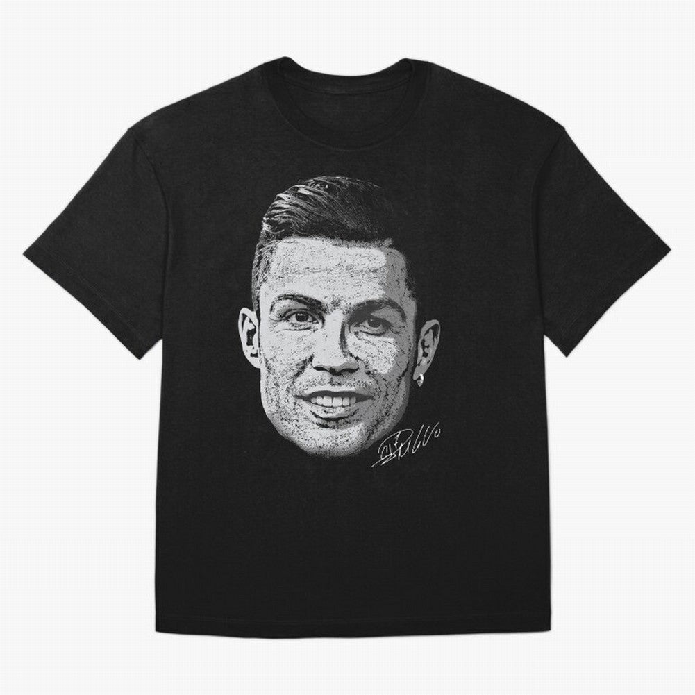 Cristiano Ronaldo Signed Oversized T-Shirt Embrace FIFA World Cup 2026 Group Stage for Fans of Messi and Cristiano Ronaldo and Brazil, Portugal and Argentina, Bringing Stadium Memories, Football Loyalty, International Chants and Championship