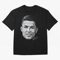 Cristiano Ronaldo Signed Oversized T-Shirt Embrace FIFA World Cup 2026 Group Stage for Fans of Messi and Cristiano Ronaldo and Brazil, Portugal and Argentina, Bringing Stadium Memories, Football Loyalty, International Chants and Championship