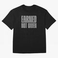 Earned not given grey 2 Oversized T-Shirt Step into the FIFA World Cup 2026 Group Stage Journey through Cristiano Ronaldo, Haaland and CR7 Highlights, Argentina and Brazil Pride, Retro Football Energy, Iconic Rivalries, Trophy Chase Drama and