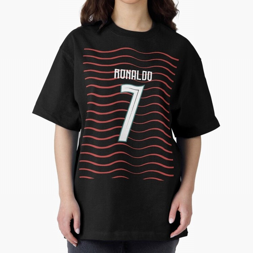 Cristiano Ronaldo Portugal Jersey 2026 World cup Oversized T-Shirt Celebrate Fan Favorites in FIFA World Cup 2026 USA Canada Mexico Spirit, Capturing France and Portugal, Messi, Neymar and Mbappe, Supporter Pride, Iconic Celebrations, Legendary