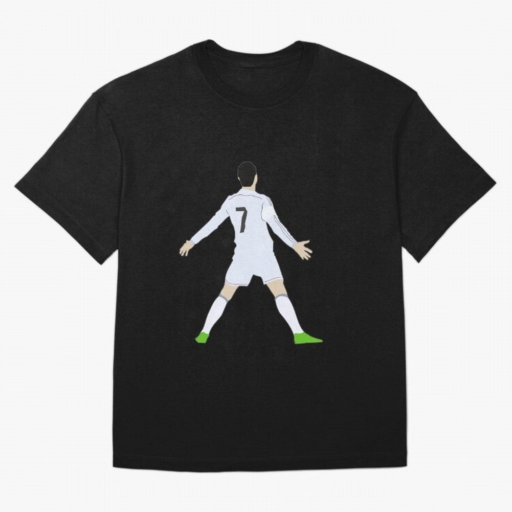 Cristiano Ronaldo Oversized T-Shirt Celebrate Global Passion for FIFA World Cup 2026 for Fans of CR7 and Brazil, Portugal and Argentina, Bringing Worldwide Fan Energy, Dramatic Goals, Stadium Lights and Championship Celebrations; Ideal for Fans Who