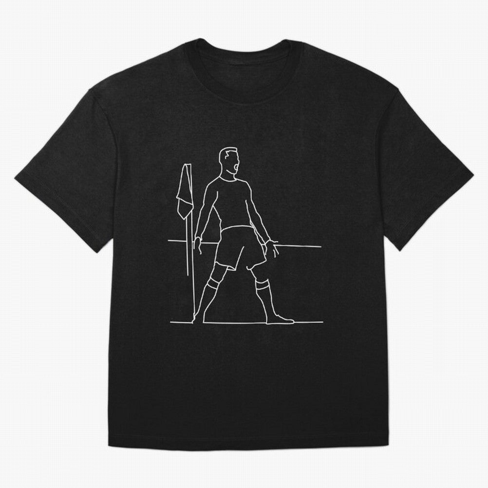 Siuuu! (blck) Oversized T-Shirt Refresh Match Day Hype around FIFA World Cup 2026 USA Canada Mexico, Messi, Spain and Netherlands, Football Festival Excitement, Trophy Ambitions, Country Rivalries and Star Player Buzz; Made for Collectors Who Enjoy