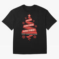Manchester United Christmas Oversized T-Shirt Step into FIFA World Cup 2026 Group Stage Spirit, Filled with Argentina, Haaland and Mbappe, Worldwide Fan Energy, Dramatic Goals, Stadium Lights and Championship Celebrations; Great for Watch Parties,