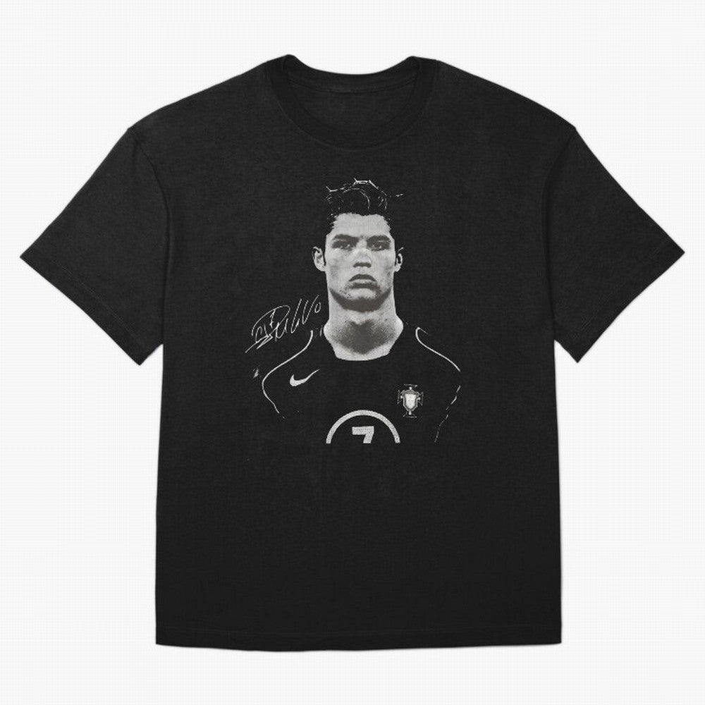 Cristiano Ronaldo Vintage Bootleg Oversized T-Shirt Live the Energy of Global Football Passion for FIFA World Cup 2026 USA Canada Mexico, Driven by Mbappe and Neymar, France and Portugal, Tournament Hype, Historic Matchups, Family Viewing Parties