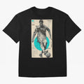 Futuristic Cristiano Ronaldo Illustration ¨C Cyber-Tech Football Art Oversized T-Shirt Celebrate the Magic of Global Football Passion for FIFA World Cup 2026, Celebrating Cristiano Ronaldo, Spain, Supporter Pride, Iconic Celebrations, Legendary