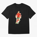 CR7 Cristiano Ronaldo a powerful moment artwork Oversized T-Shirt Experience FIFA World Cup 2026 Group Stage Spirit, Made for Argentina and Brazil, Cristiano Ronaldo, Haaland and CR7, Football History, Final Match Energy, Crowd Noise and Once in a