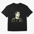 Cristiano Ronaldo Oversized T-Shirt Support the Legends of Global Football Passion for FIFA World Cup 2026 Group Stage, Centered on Cristiano Ronaldo, Haaland and CR7, England and Germany, Championship Spirit, Famous Goals, Roaring Crowds and