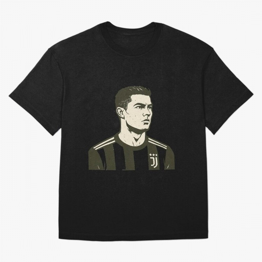 Cristiano Ronaldo Oversized T-Shirt Support the Legends of Global Football Passion for FIFA World Cup 2026 Group Stage, Centered on Cristiano Ronaldo, Haaland and CR7, England and Germany, Championship Spirit, Famous Goals, Roaring Crowds and