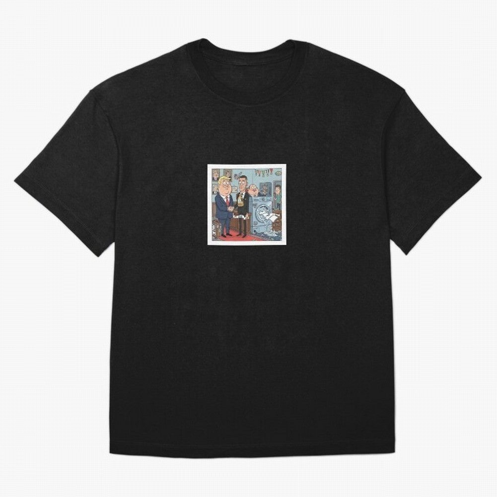 Ronaldo at White House Dinner Oversized T-Shirt Support the Legends of FIFA World Cup 2026 USA Canada Mexico Spirit, Inspired by Germany, Mbappe, Soccer Culture, Superstar Moments, National Team Dreams and Competitive Fire; Created for Match Day