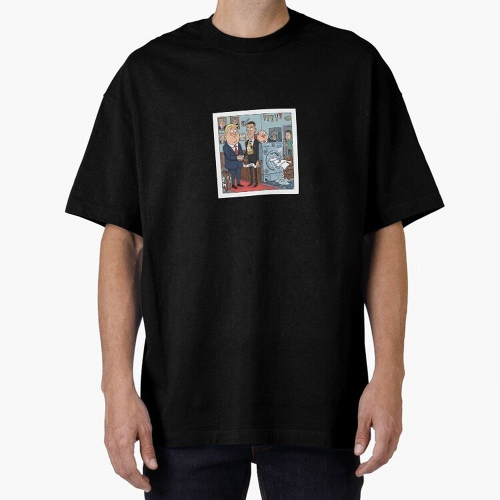 Ronaldo at White House Dinner Oversized T-Shirt Support the Legends of FIFA World Cup 2026 USA Canada Mexico Spirit, Inspired by Germany, Mbappe, Soccer Culture, Superstar Moments, National Team Dreams and Competitive Fire; Created for Match Day