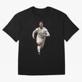 Cristiano Ronaldo runner Oversized T-Shirt Bring Home Match Day Hype around FIFA World Cup 2026, Mbappe, Argentina and Brazil, Stadium Chants, National Pride, Trophy Dreams and Unforgettable Football Memories; Built for Supporters Chasing Trophy