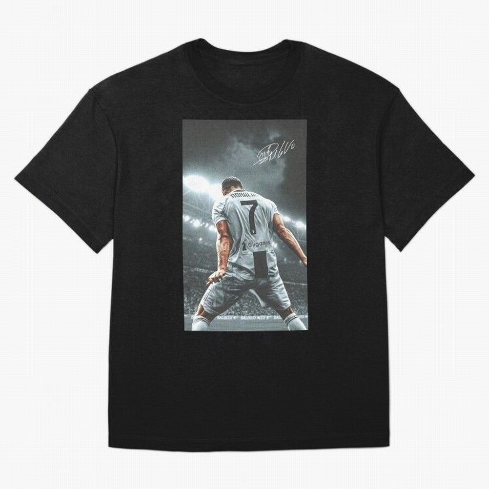 Cristiano Ronaldo Celebration Oversized T-Shirt Celebrate Soccer Greatness during the FIFA World Cup 2026 Group Stage Journey through Cristiano Ronaldo, Haaland and CR7 Highlights, Netherlands Pride, Championship Spirit, Famous Goals, Roaring