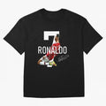 Cristiano Ronaldo - CR7 Oversized T-Shirt Remember FIFA World Cup 2026 Group Stage for Fans of Messi, Neymar and Mbappe and Portugal, Spain and Germany, Bringing Football History, Final Match Energy, Crowd Noise and Once in a Lifetime Moments;