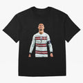 Cristiano Ronaldo Design Oversized T-Shirt Bring Home FIFA World Cup 2026 Group Stage for Fans of Haaland and England and Germany, Bringing Tournament Hype, Historic Matchups, Family Viewing Parties and Global Sports Pride; Made for Collectors Who