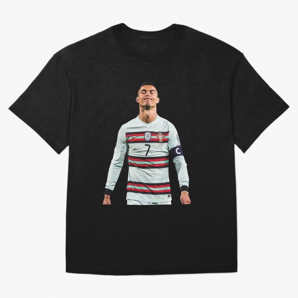 Cristiano Ronaldo Design Oversized T-Shirt Bring Home FIFA World Cup 2026 Group Stage for Fans of Haaland and England and Germany, Bringing Tournament Hype, Historic Matchups, Family Viewing Parties and Global Sports Pride; Made for Collectors Who