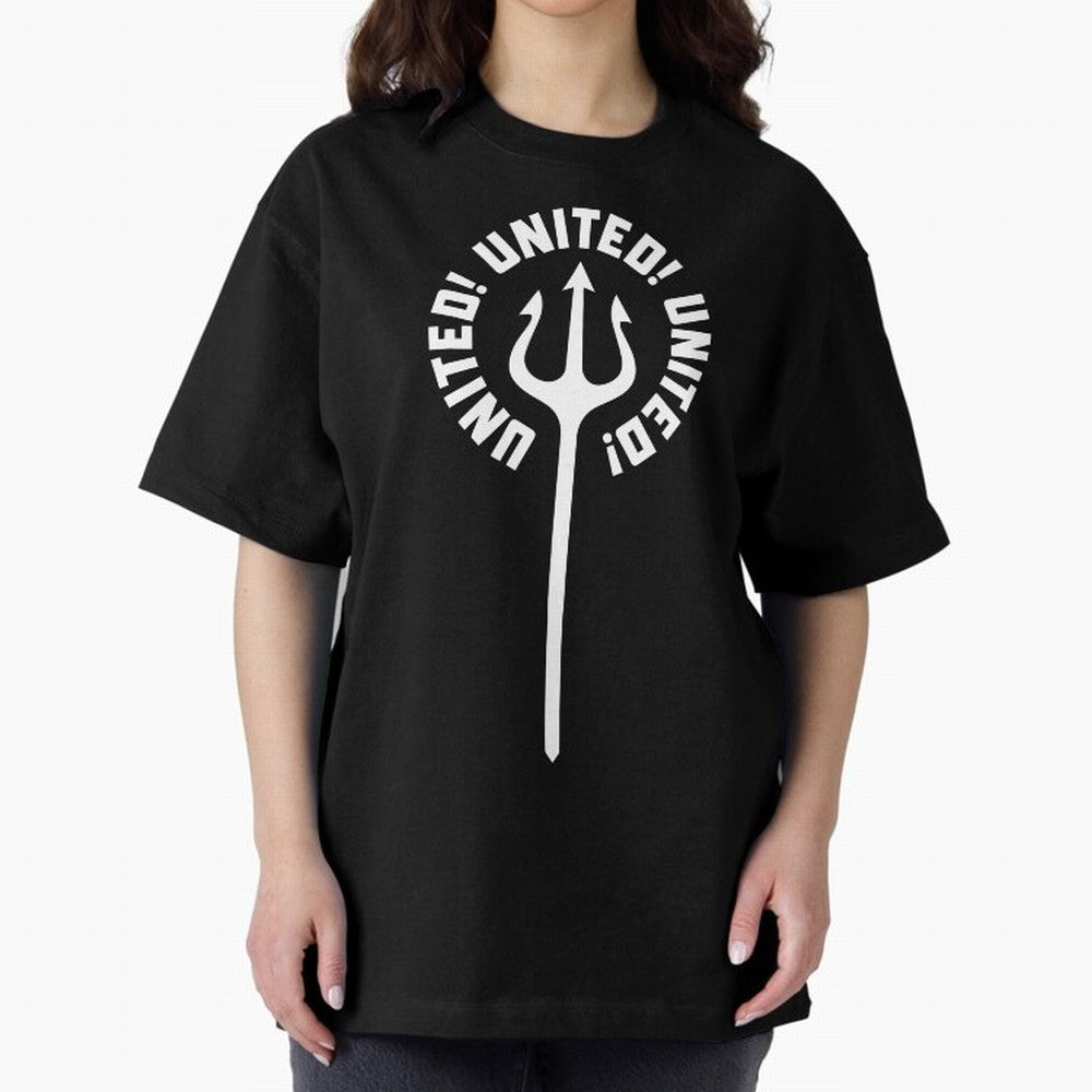 United! United! United! Oversized T-Shirt Cheer through Every Moment of FIFA World Cup 2026 USA Canada Mexico Connected to Messi and Cristiano Ronaldo, France Energy, Retro Football Energy, Iconic Rivalries, Trophy Chase Drama and Stadium