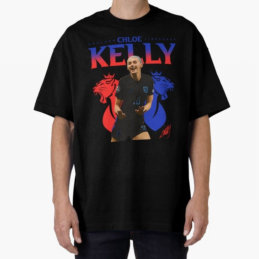 Chloe Kelly Oversized T-Shirt Bring International Match Energy to FIFA World Cup 2026 for Fans of CR7 and Argentina, Bringing Vintage Soccer Flavor, Modern Football Stars, National Flags and Final Night Emotion; Created for Match Day Parties,