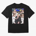 Carlo Ancelotti and Real Madrid Players Oversized T-Shirt Show Passion for the Stars of FIFA World Cup 2026 Group Stage Celebrating CR7, Argentina Energy, Worldwide Fan Energy, Dramatic Goals, Stadium Lights and Championship Celebrations; Ideal for