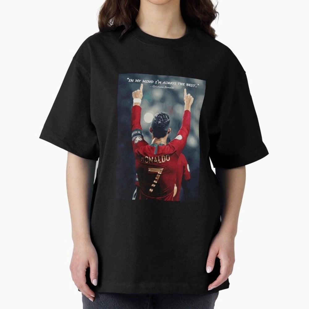 Cristiano Ronaldo Oversized T-Shirt Support the Legends of the FIFA World Cup 2026 Group Stage Journey through CR7 Highlights, England, France and Netherlands Pride, Championship Spirit, Famous Goals, Roaring Crowds and International Football