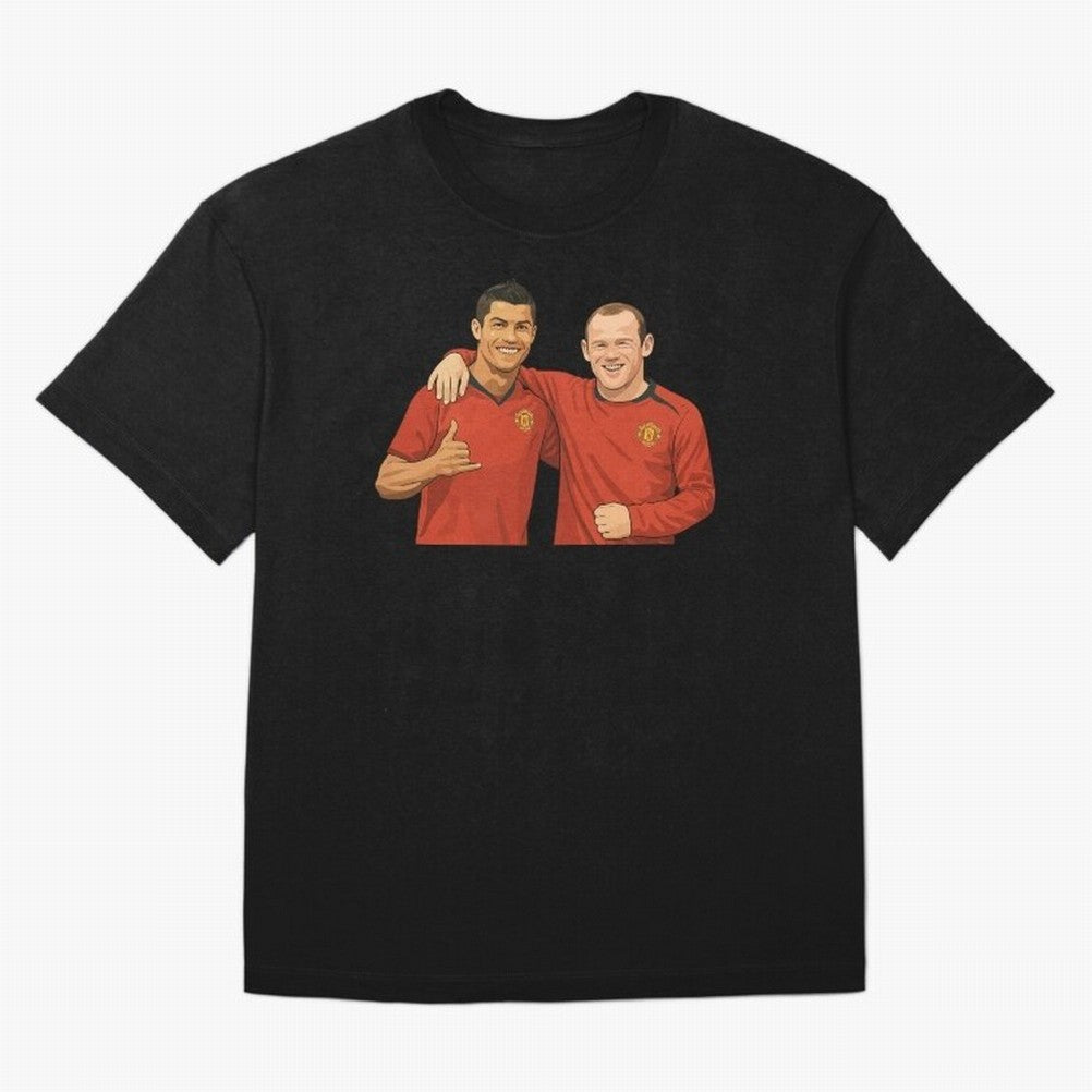 Ron & Roon Oversized T-Shirt Bring Legendary Rivalry Energy to Match Day Hype around FIFA World Cup 2026 Group Stage, Messi, England and Germany, Retro Football Energy, Iconic Rivalries, Trophy Chase Drama and Stadium Atmosphere; Perfect for Fans,