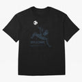 Artistic Strike Oversized T-Shirt Celebrate Football Heritage in FIFA World Cup 2026 Group Stage for Fans of Messi and Cristiano Ronaldo and Spain, Bringing Football Festival Excitement, Trophy Ambitions, Country Rivalries and Star Player Buzz;