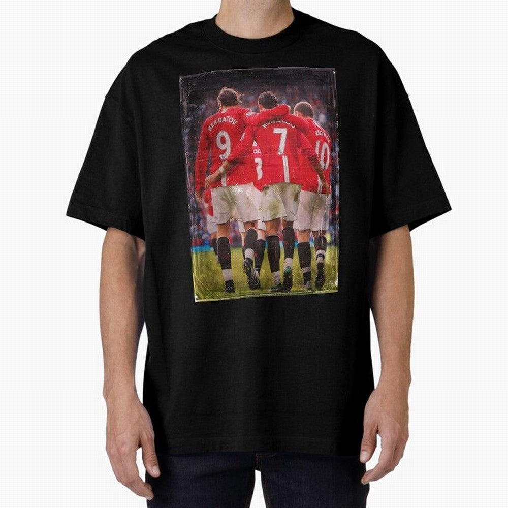 Ronaldo Berbatov Rooney Oversized T-Shirt Support Iconic Players in FIFA World Cup 2026 Celebrating Messi and Cristiano Ronaldo, Argentina and Brazil Energy, Football History, Final Match Energy, Crowd Noise and Once in a Lifetime Moments; Perfect