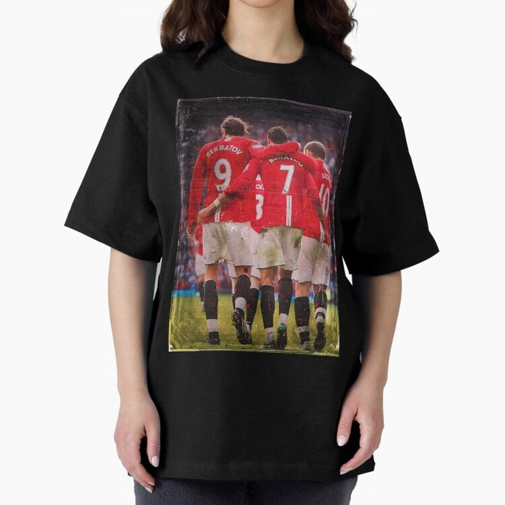 Ronaldo Berbatov Rooney Oversized T-Shirt Support Iconic Players in FIFA World Cup 2026 Celebrating Messi and Cristiano Ronaldo, Argentina and Brazil Energy, Football History, Final Match Energy, Crowd Noise and Once in a Lifetime Moments; Perfect