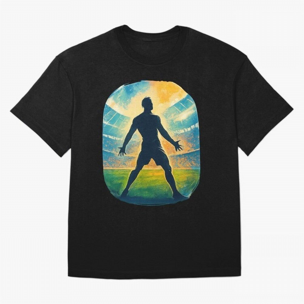 Cristiano Ronaldo CR7 Oversized T-Shirt Fuel Your Fan Pride for Match Day Hype around FIFA World Cup 2026 USA Canada Mexico, Messi, Brazil, Football Passion, Legendary Performances, Festival Vibes and Supporter Community; Perfect for People Who