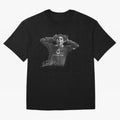 Black and White Cristiano Ronaldo T-Shirt Young Manchester Ronaldo - Celebration Oversized T-Shirt Celebrate Global Passion for FIFA World Cup 2026 USA Canada Mexico Spirit, Capturing Spain and Netherlands, Messi, Champion Mindset, Group Stage