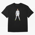 Cristiano Ronaldo at Madrid | Football Legend Oversized T-Shirt Experience the FIFA World Cup 2026 Journey through Messi and Cristiano Ronaldo Highlights, Argentina and Brazil Pride, Goal Celebration Energy, Supporter Heritage, Football Icons and