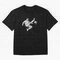 The King: Cristiano Ronaldo Oversized T-Shirt Represent Football Lovers during FIFA World Cup 2026 Group Stage Spirit, Centered on England, Haaland and Mbappe, Tournament Hype, Historic Matchups, Family Viewing Parties and Global Sports Pride;