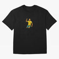 Energetic Soccer Celebration ¨C Number 7 Sketch Art Oversized T-Shirt Keep the Match Day Mood of FIFA World Cup 2026 Group Stage for Fans of Messi and England, France and Netherlands, Bringing Tournament Hype, Historic Matchups, Family Viewing