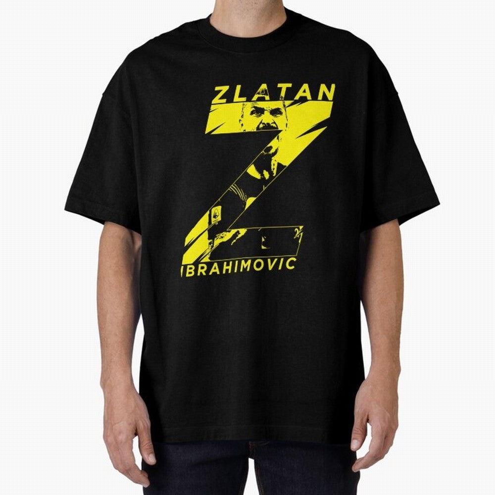 Zlatan Ibrahimovic Swedish God Gjq588 Oversized T-Shirt Join the Countdown to FIFA World Cup 2026 Made for Neymar, England and Germany Energy, Tournament Hype, Historic Matchups, Family Viewing Parties and Global Sports Pride; Great for Supporters
