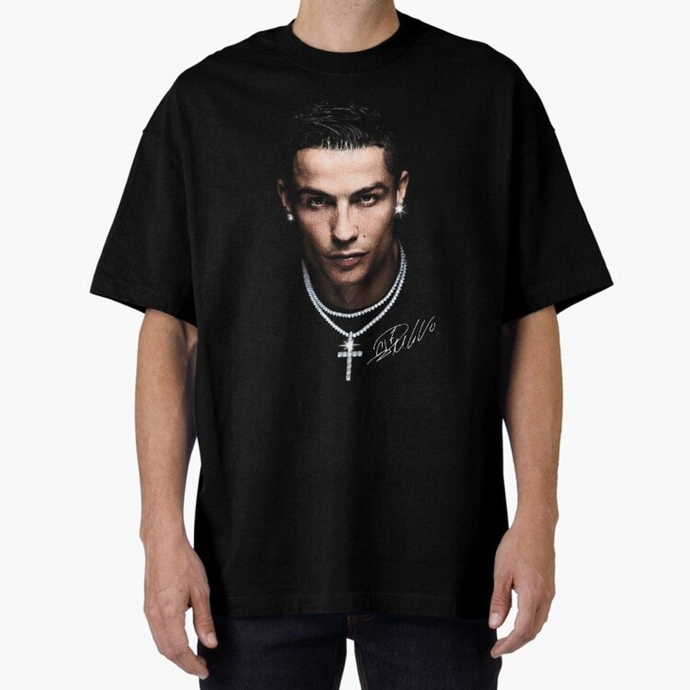 CR7 - Streetwear Clothing | Oversized T-Shirt Feel the Trophy Chase of FIFA World Cup 2026 Group Stage for Fans of Messi and Spain, Bringing Football Passion, Legendary Performances, Festival Vibes and Supporter Community; Made for Die Hard