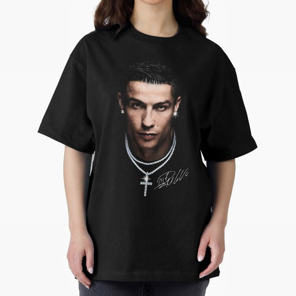 CR7 - Streetwear Clothing | Oversized T-Shirt Feel the Trophy Chase of FIFA World Cup 2026 Group Stage for Fans of Messi and Spain, Bringing Football Passion, Legendary Performances, Festival Vibes and Supporter Community; Made for Die Hard