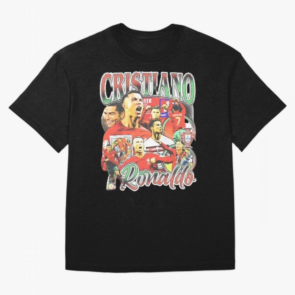 Cristiano Ronaldo Oversized T-Shirt Celebrate Football Dreams Across FIFA World Cup 2026 Group Stage Spirit, Connected to Spain and Netherlands, Messi, Neymar and Mbappe, Tournament Hype, Historic Matchups, Family Viewing Parties and Global Sports