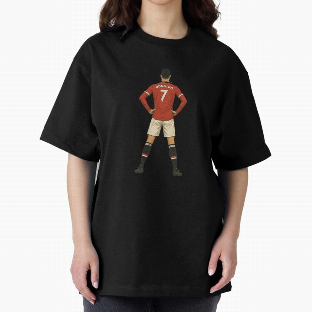 Ronaldo Oversized T-Shirt Support the Legends of FIFA World Cup 2026 Driven by Messi, Neymar and Mbappe, Spain Energy, Classic Soccer Heritage, Championship Pressure, Fan Loyalty and International Pride; Built for Supporters Chasing Trophy Dreams,