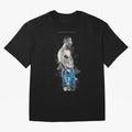 Abstract Football Player Celebration Artwork For Men And Gift For Soccer Fans Oversized T-Shirt Join Supporters Worldwide for FIFA World Cup 2026 USA Canada Mexico Inspired by Neymar, Haaland and Cristiano Ronaldo, Brazil Energy, Football Festival