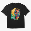 CR7 Pop Art Cristiano Ronaldo Design For Football Fans Gift For Soccer Lovers Oversized T-Shirt Honor Match Day Hype around FIFA World Cup 2026 Group Stage, Haaland and Mbappe, England and Germany, Global Supporter Spirit, Legendary Goals, National