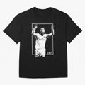 Cristiano Ronaldo CR7 in Black and White Design Oversized T-Shirt Feel the Trophy Chase of Match Day Hype around FIFA World Cup 2026, Neymar, Haaland and Cristiano Ronaldo, Brazil, Goal Celebration Energy, Supporter Heritage, Football Icons and