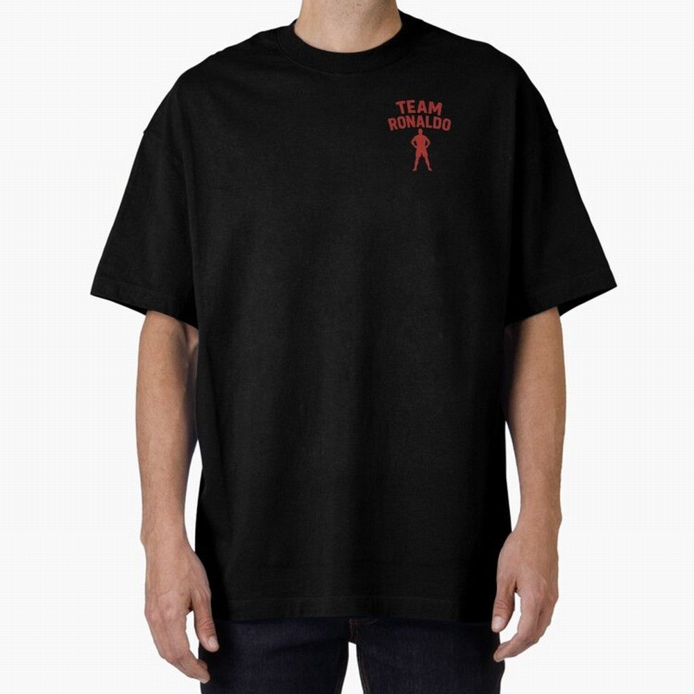 Team Ronaldo | CR7 team | For Fans Oversized T-Shirt Cheer for FIFA World Cup 2026 USA Canada Mexico Spirit, Featuring France, CR7, Match Day Excitement, Supporter Culture, Golden Goals and Global Football Passion; Created for Match Day Parties,