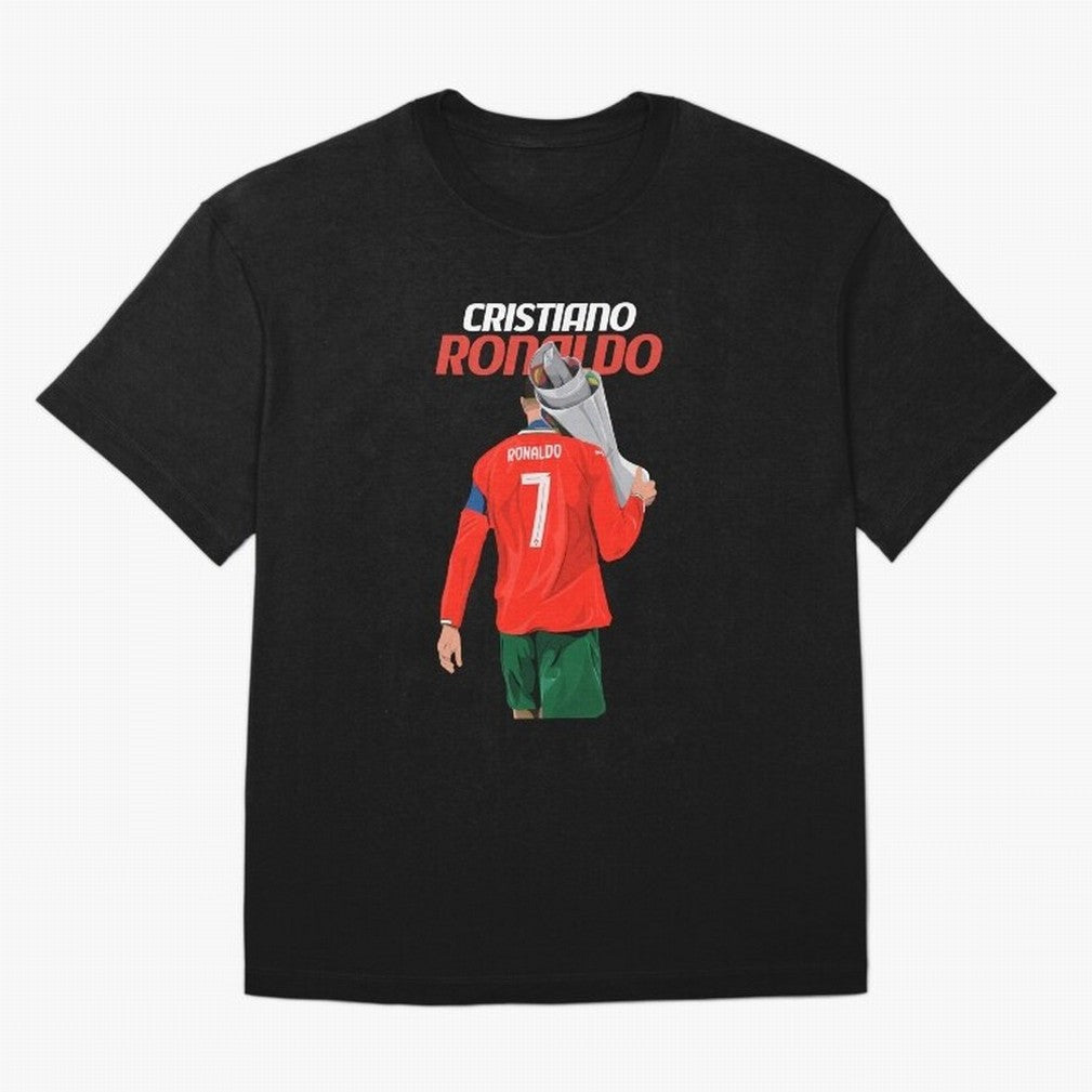 Cristiano Ronaldo Win Oversized T-Shirt Keep Football History Alive during FIFA World Cup 2026 USA Canada Mexico Connected to CR7, Argentina, France and Brazil Energy, Football History, Final Match Energy, Crowd Noise and Once in a Lifetime